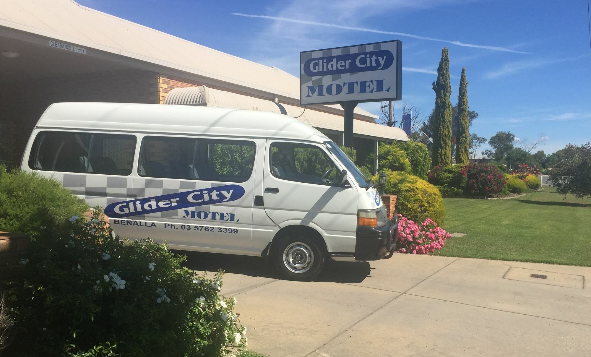 Glider City Motel Benalla Exterior foto